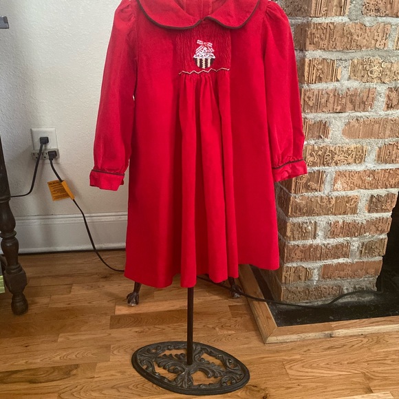 Zuccini Toddler Girls Smocked Christmas Dress size 2T - Picture 7 of 16